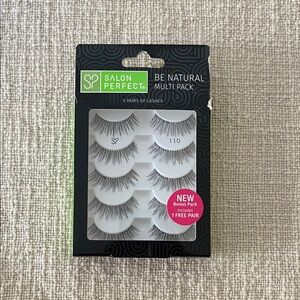 Salon Perfect Be Natural Multi Pack Lashes - Black